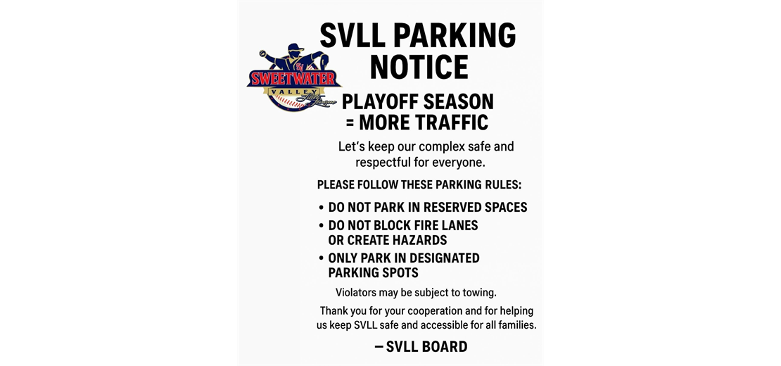 Please respect all parking signs in our complex