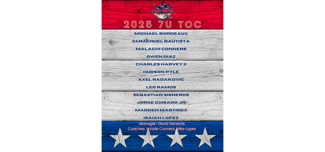 2025 7U TOC