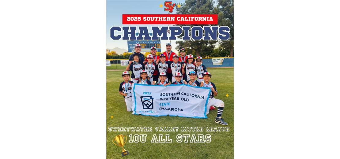 10U So Cal State Champions!!!