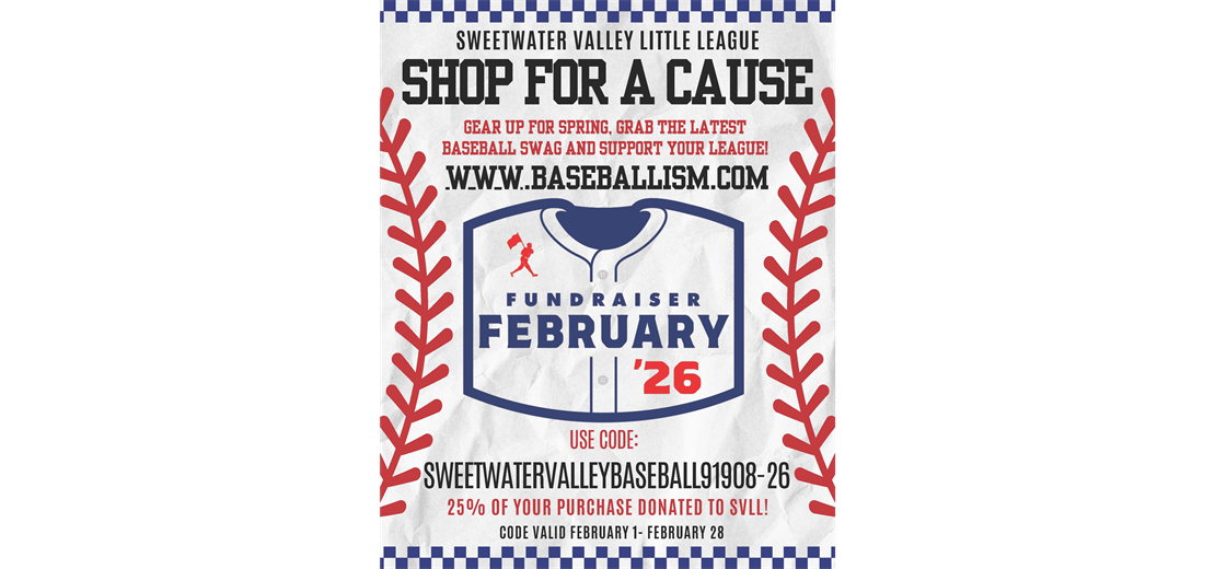 Baseballism Fundraiser begins 2/1/26